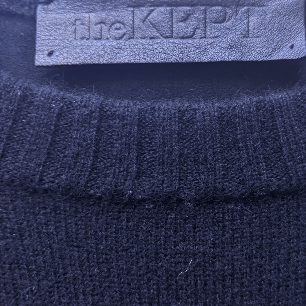 Cashmere and Leather sweater